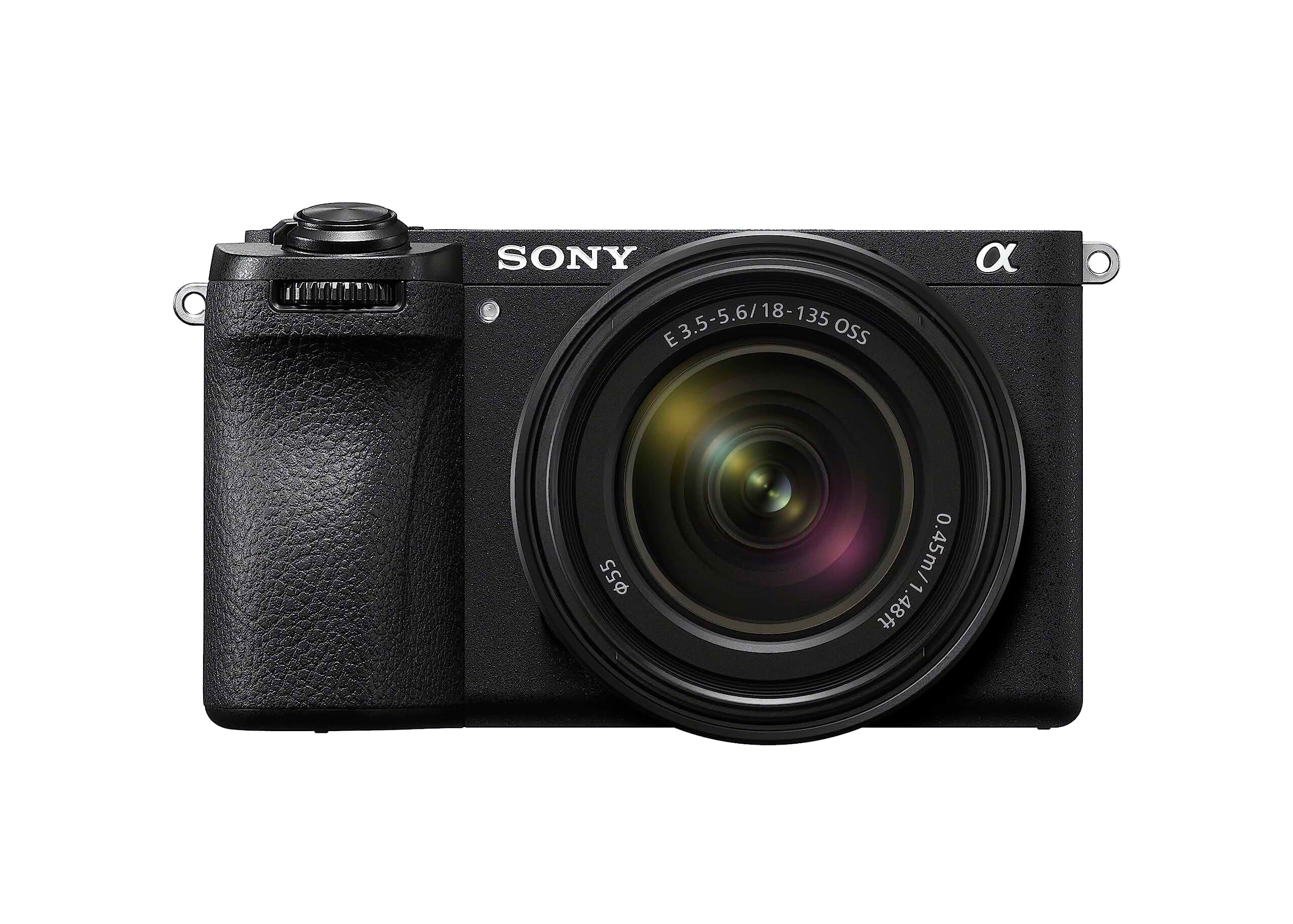 Sony Alpha 6700 Systemkamera (APS-C) mit 18–135mm Objektiv – KI-Autofokus, 5-Achsen-Stabilisierung, 4K 120p Video, Touchscreen, vielseitig für Reise & Content