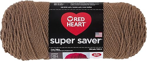 Red Heart Super Saver Yarn 360 Café Latte