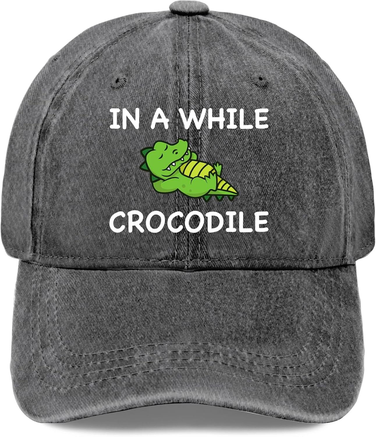 in A While Crocodile Hat for Women Funny Baseball Hats Funny Birthday Gifts for Women