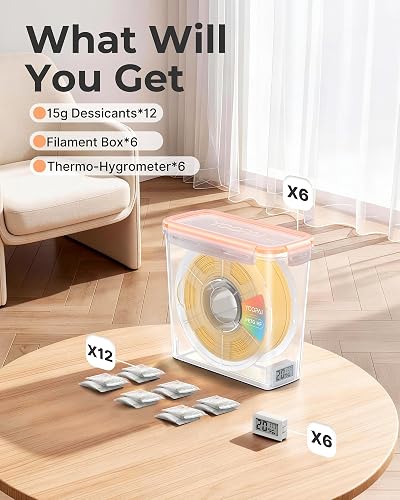 YOOPAI Boîte de rangement pour filament avec HY (lot de 6) - 7
