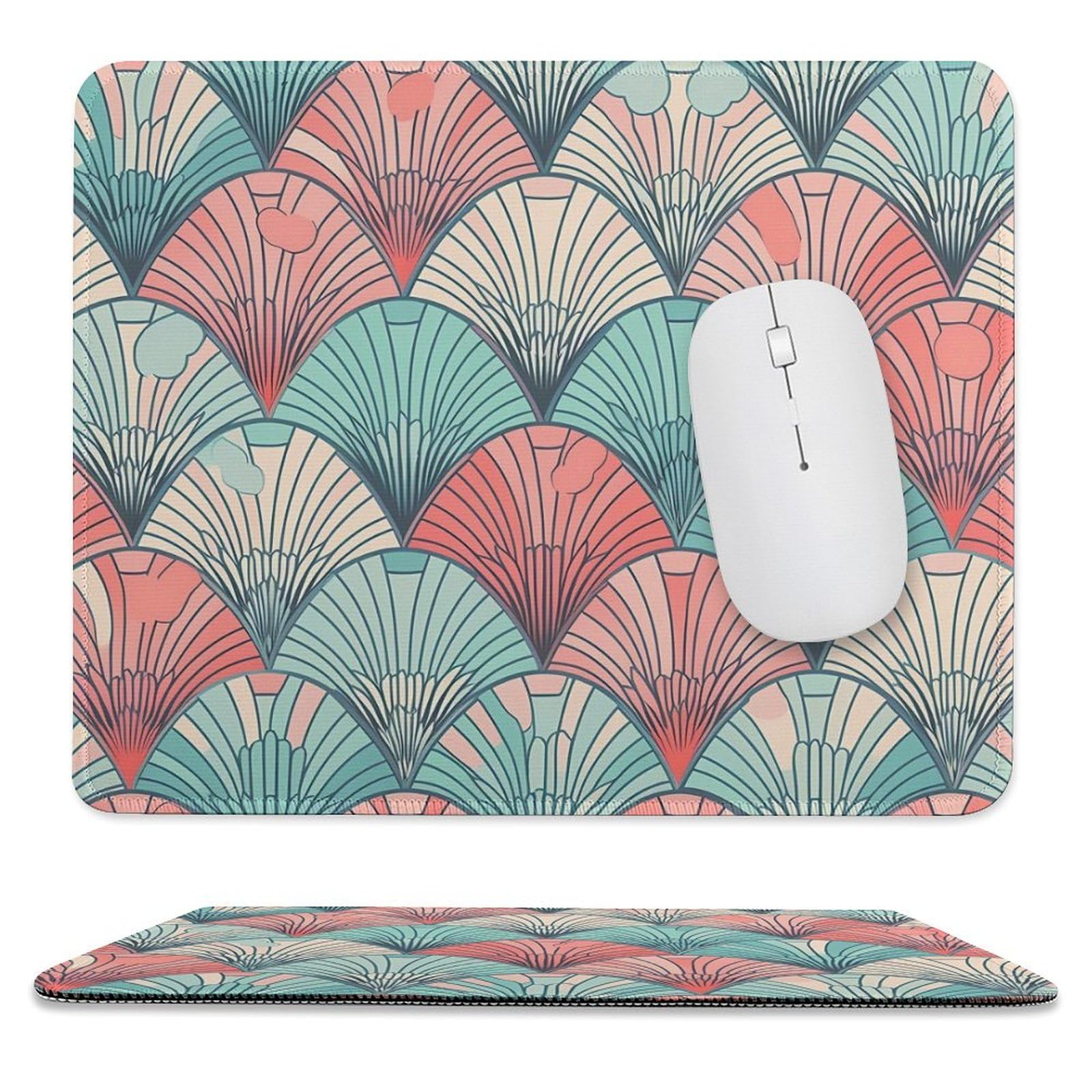 Mouses Pad 9.8"x11.8" Mouses Mat with Non-Slip Rubber Shell Diagram Computer Keyboard Mat for Wireless Mouses Gaming Desk Pad for Home 10 X 12in