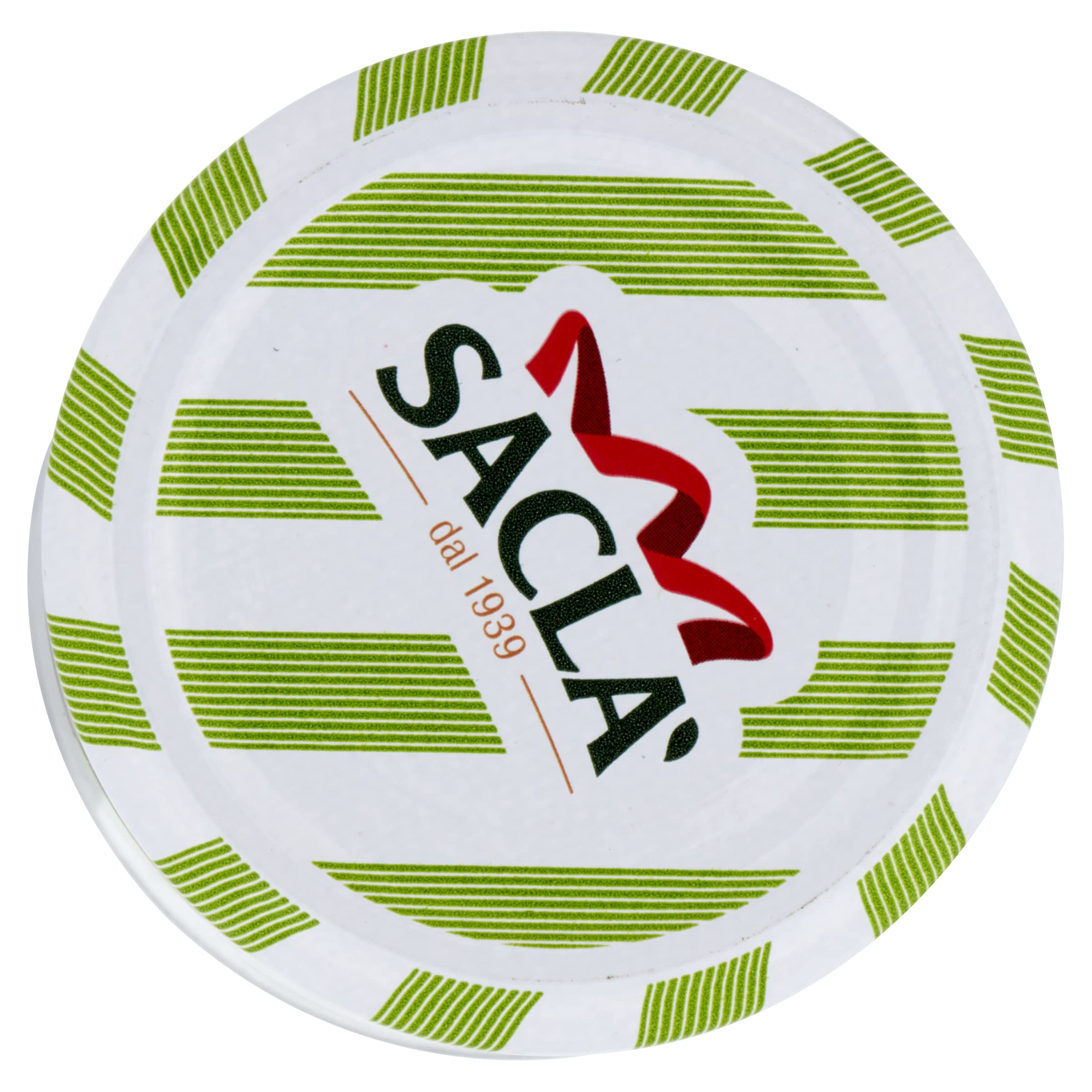 Saclà, OlivOlì, Olive Nere Denocciolate, Ideali per Insalate e per Arricchire i Tuoi Piatti, Senza Liquido, Vaso Vetro, 135g, Confezione da 12 pezzi