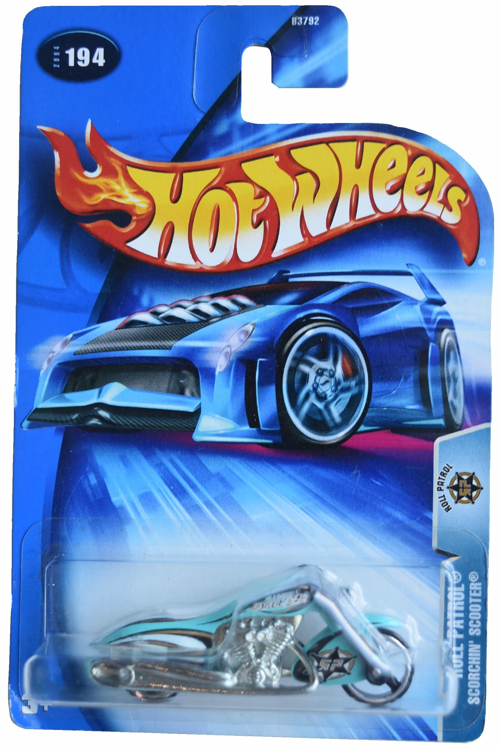 Amazon.com: Hot Wheels Scorchin Scooter, Roll Patrol #194 : Toys