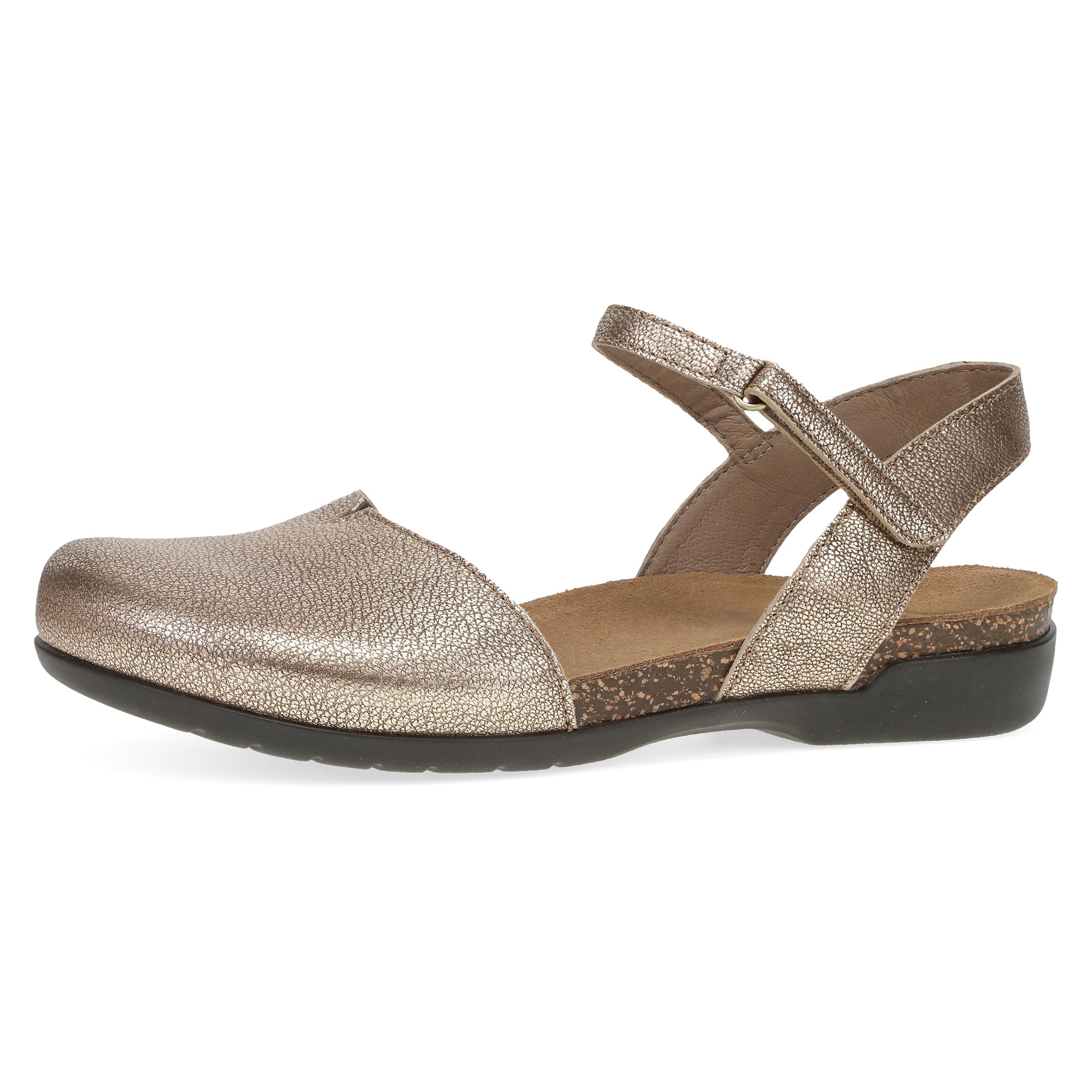 Dansko Rowan Sandal for Women - Memory Foam and Cork Footbed for Comfort and Arch Support - Lightweight Rubber Outsole for Long-Lasting Wear -