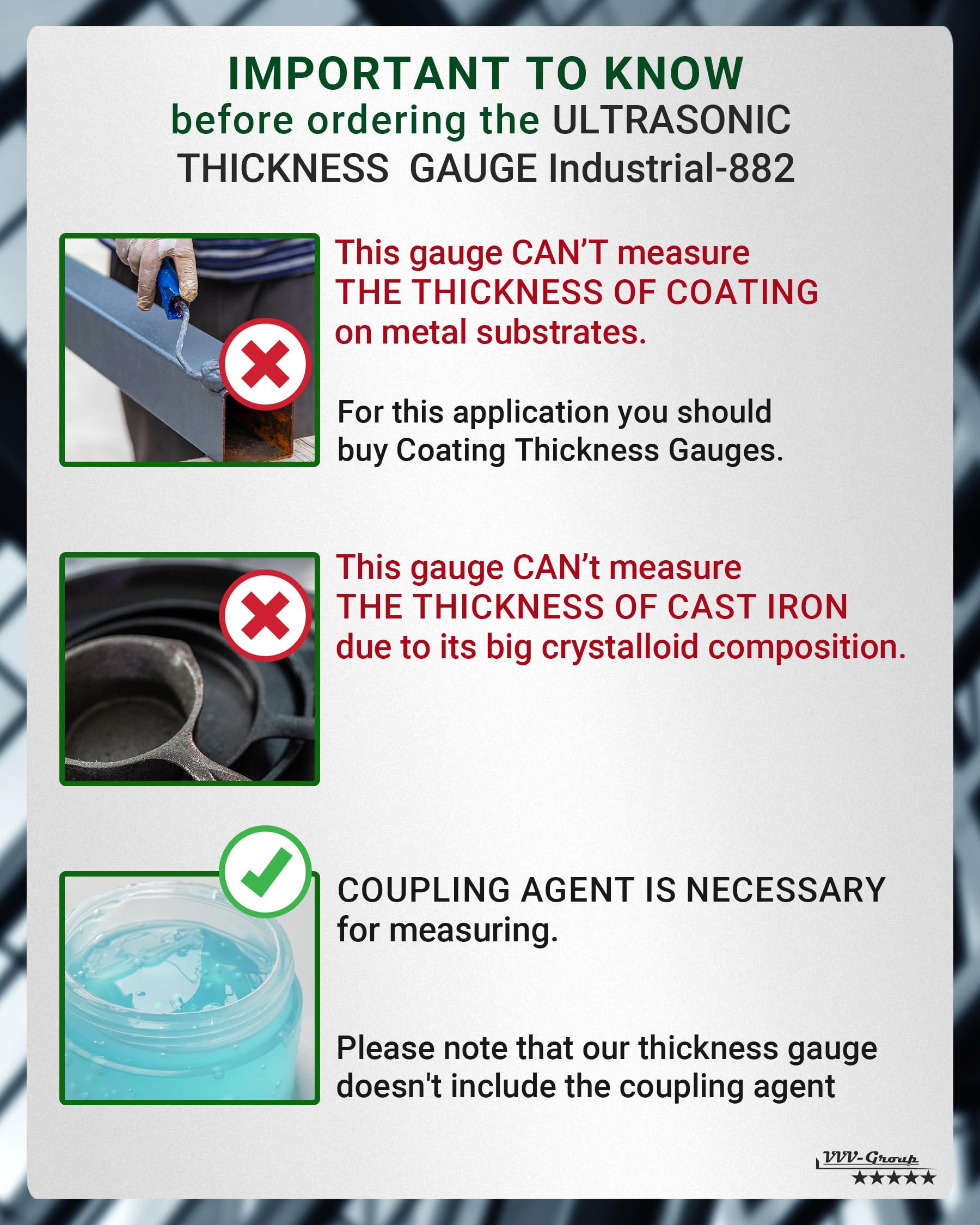 Ultrasonic Thickness Gauge - Metal Thickness Tester -6 Ultrasonic Thickness Gauge - Metal Thickness Tester -6