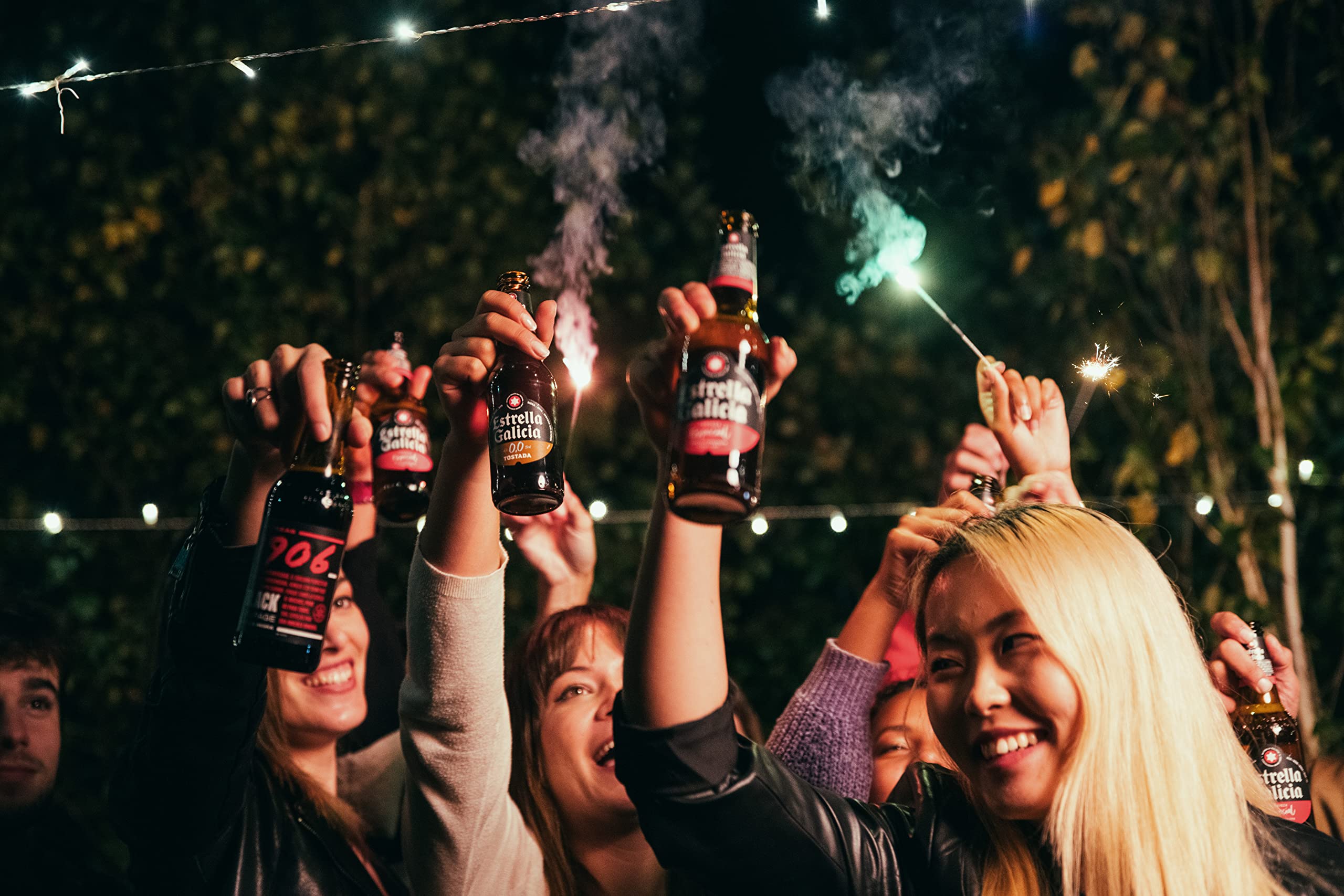 Estrella Galicia - Especial Mini, Cerveza Lager, 24 Botellines x 20 cl (Paquete de 4)