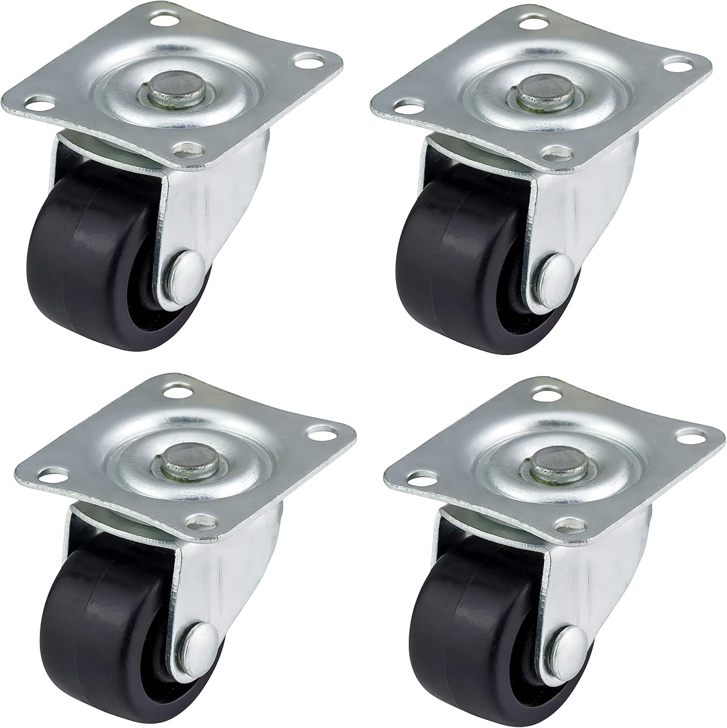 50 Vis Autotaraudeuses Acier Inox 304 M2.2x6,5mm – Tête Ronde Phillips, Pour Bois, Plastique | Marque Uxcell