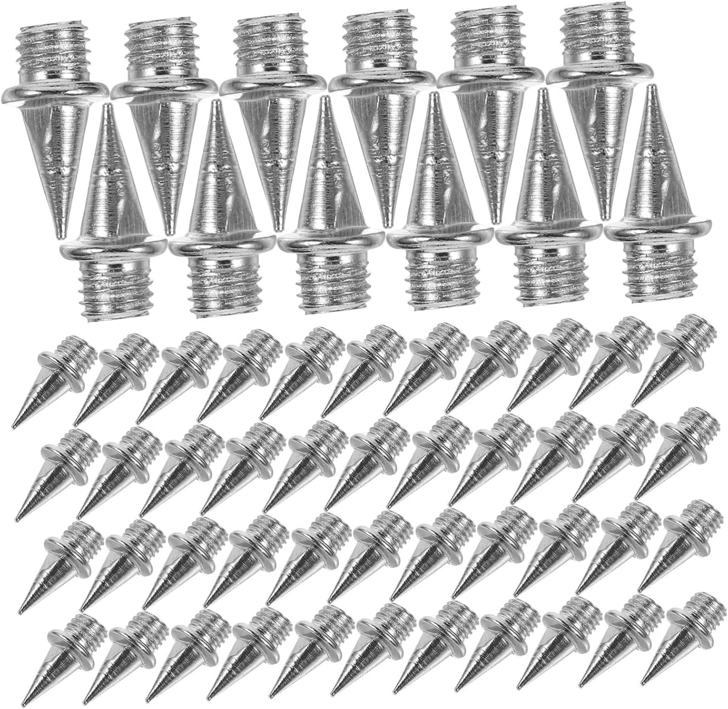 110pcs Shoe Spikes Sprinting Spikes Golf Spikes Metal Track Spikes Spike Shoes Spike for Shoes Spikes for Shoes Spikes Track Shoes Jump Spikes Replacement Spikes for Track Shoes