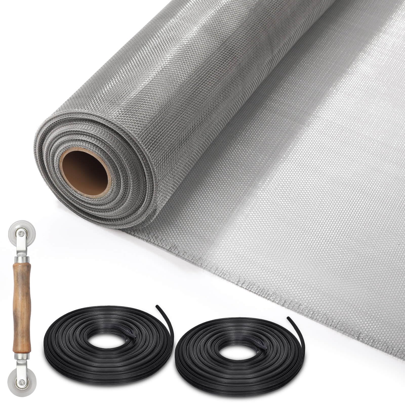 Lengtimo Aluminum Screen Roll with Spline