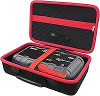 Vista 2 de Funda de almacenamiento de protección compatible con NOCO Boost GB150 / X GBX155 UltraSafe Jump Starter batería de litio y accesorios