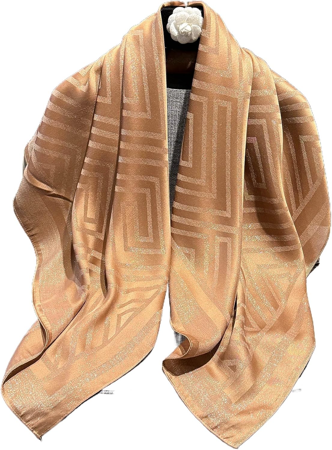 Fashion square scarf breathable soft literary women's spring and autumn versatile decorative scarf