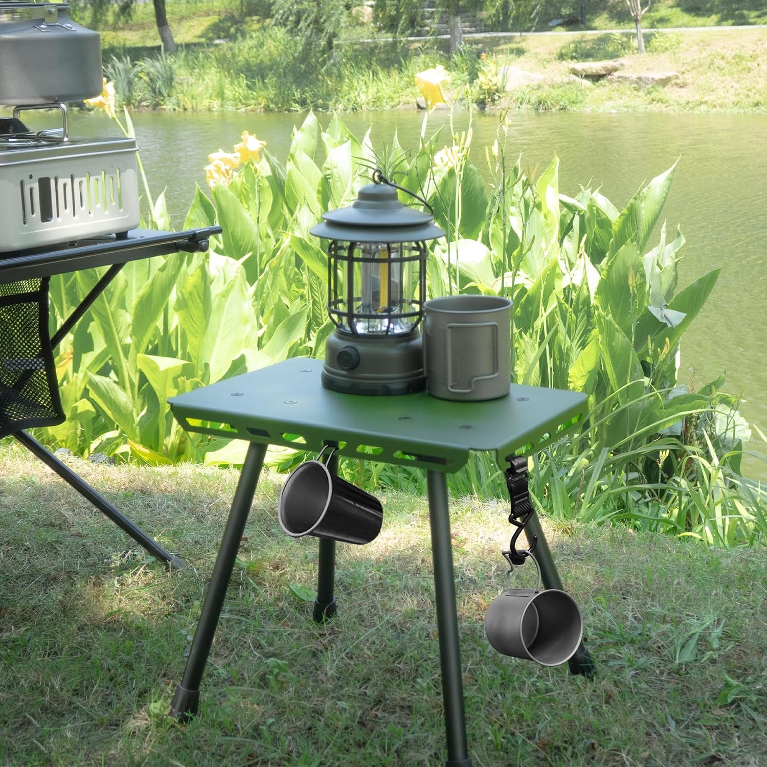 Camping Stool Portable Folding Stool with...