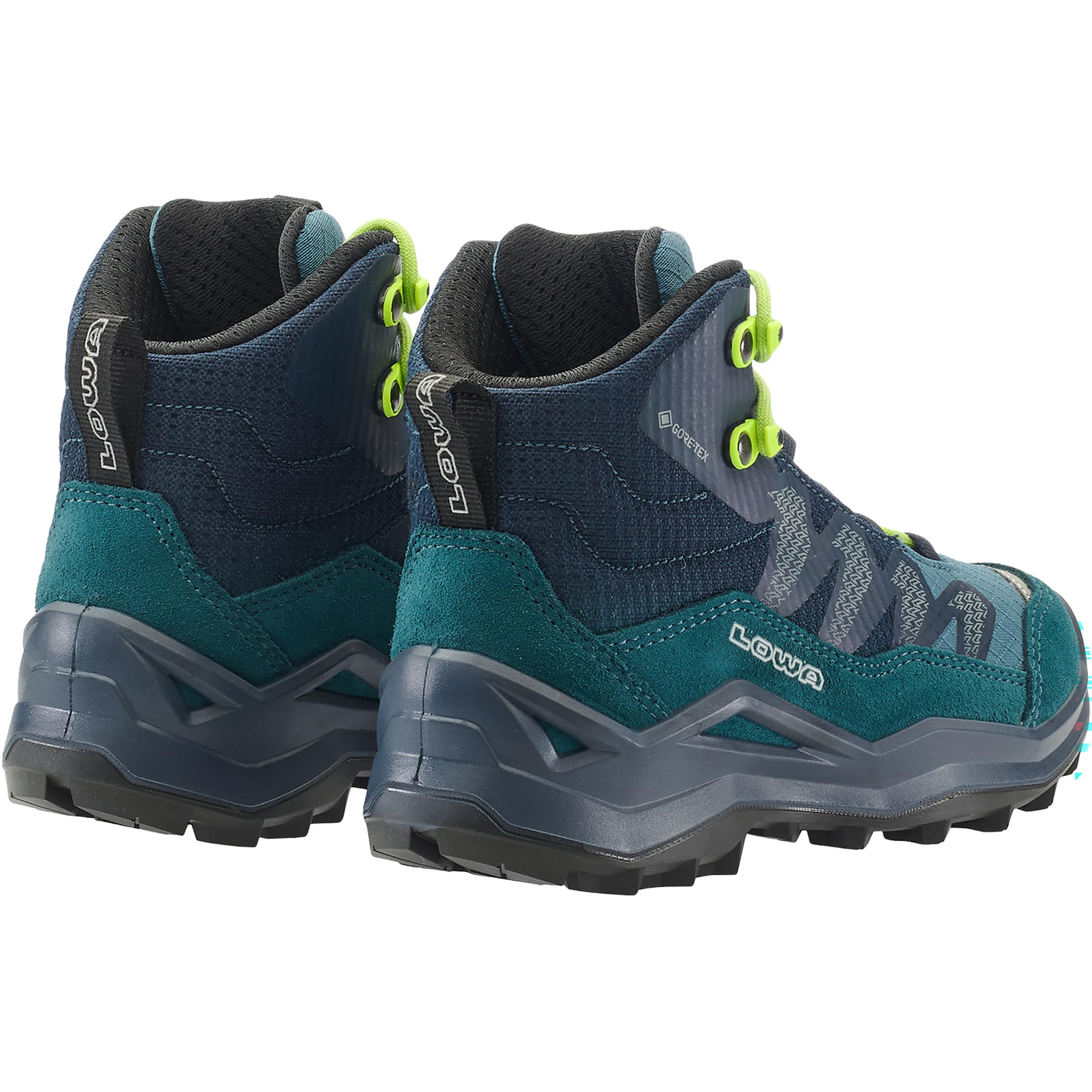 LOWA Maddox PRO GTX MID JR Petrol/Limone
