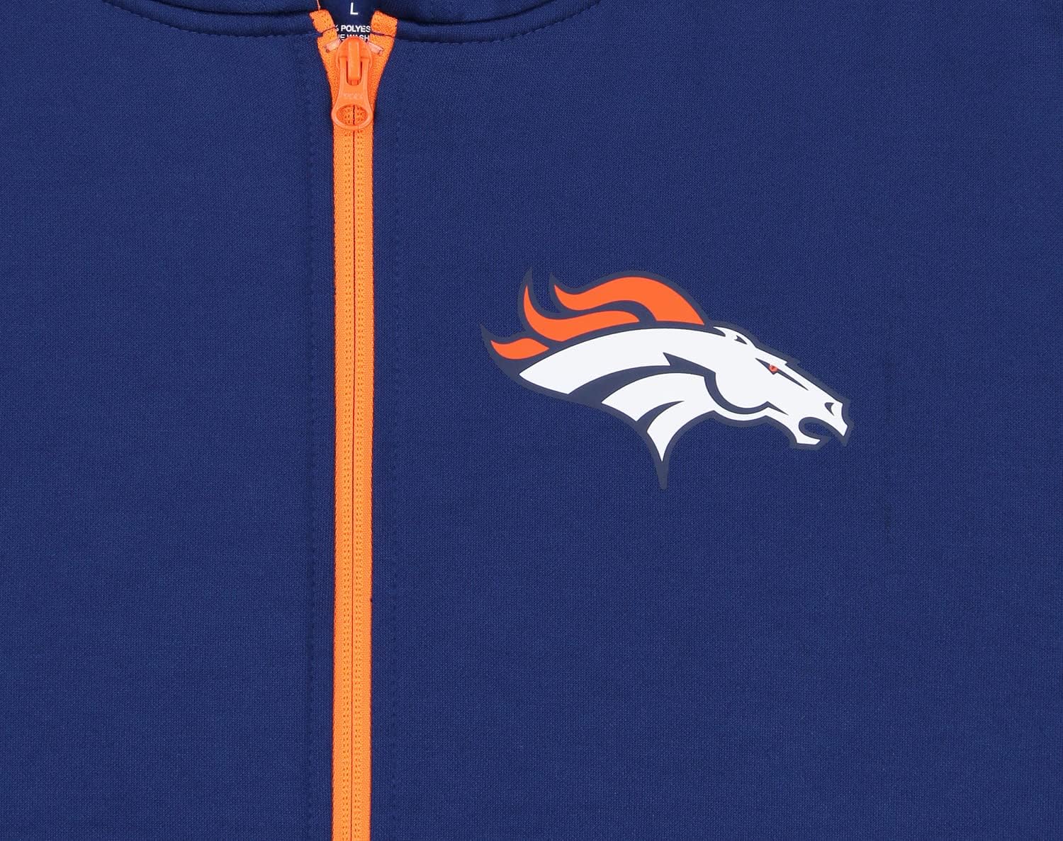 Zubaz NFL Men's Full Zip Team Color Hoodie with Zebra Band Accents (Small - 5XL) - Image 3