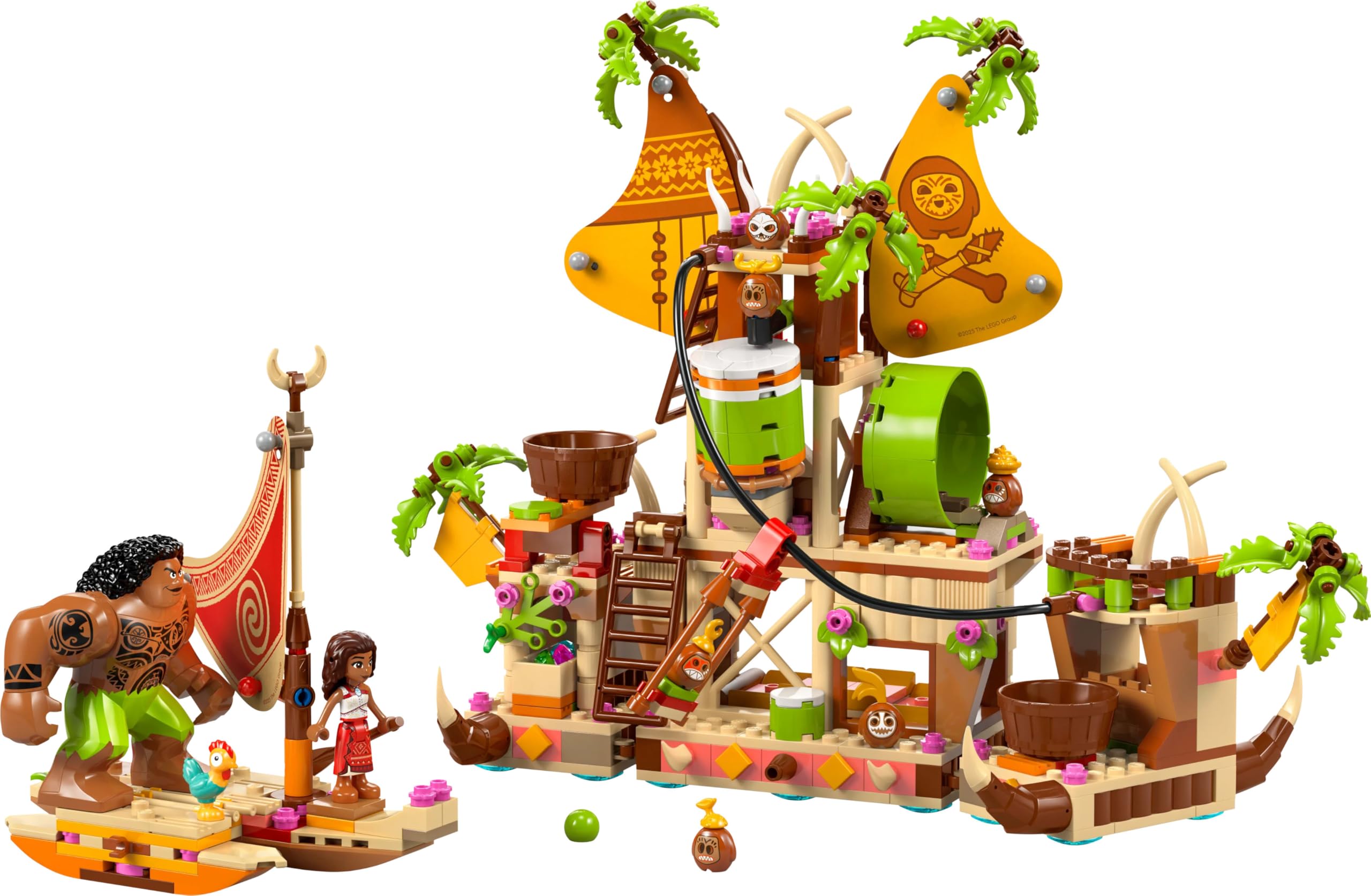 LEGO Disney Barka Kakamorów 43258 | Łódź z filmu, zestaw z postaciami, prezent dla fana Disneya 7+, 572 elementy