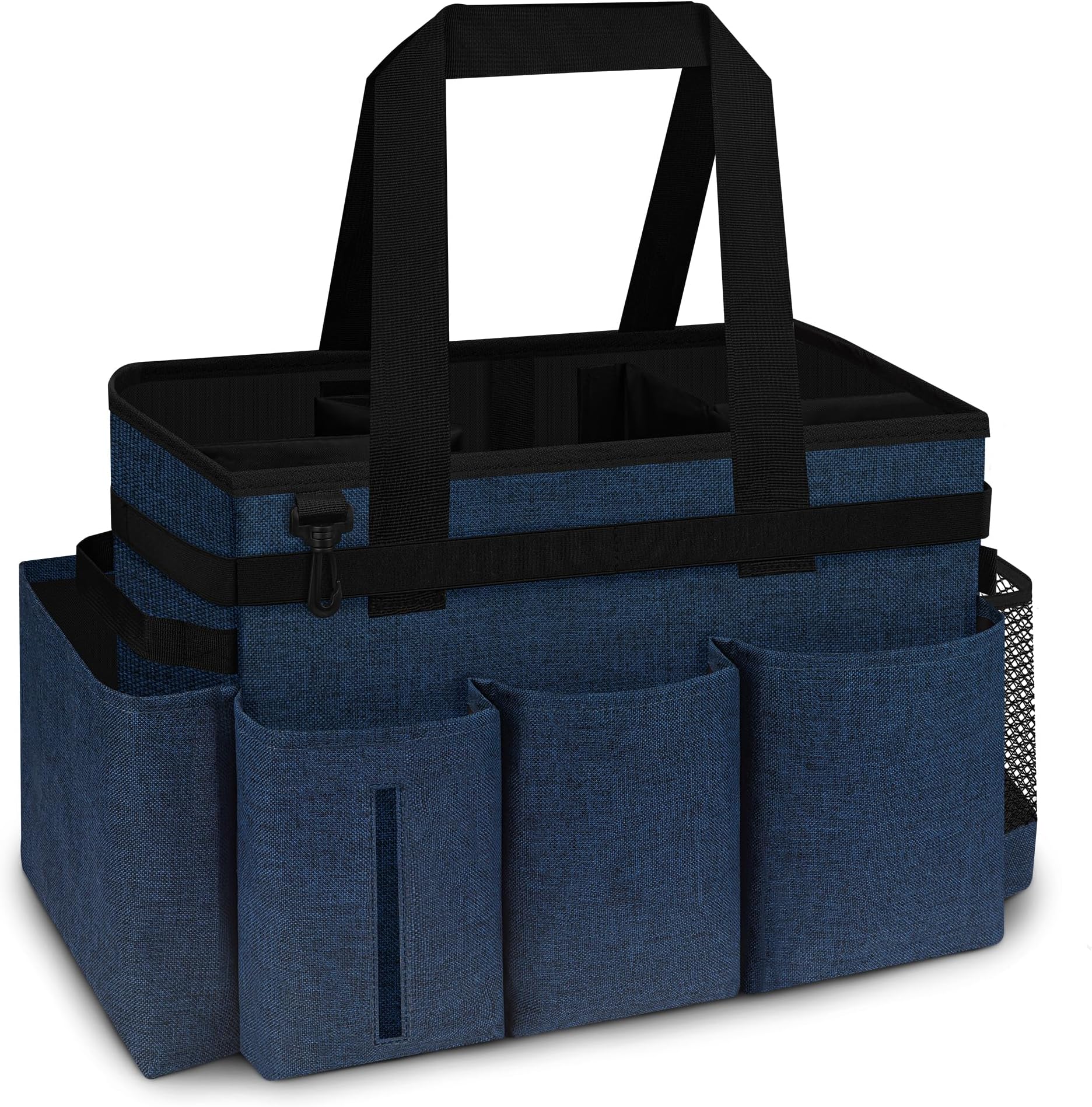 Hot Tub Chemical Storage Bag, Pool Cleaning Caddy Tool Organizers Bag, Essential Spa Accessories with Pockets Handle, Heavy Duty Multifunctional Storage Garden Carry Tote Bag