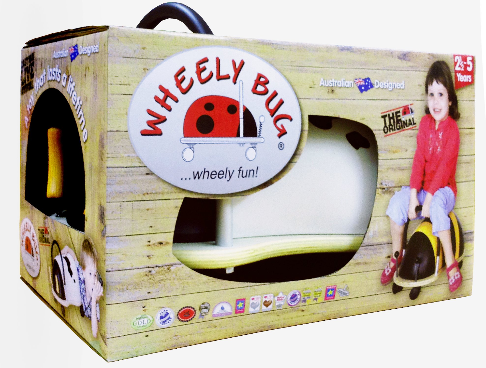 Amazon.co.jp: パパジーノ(Papa Gino) Wheely Bug ウィリーバグL うし