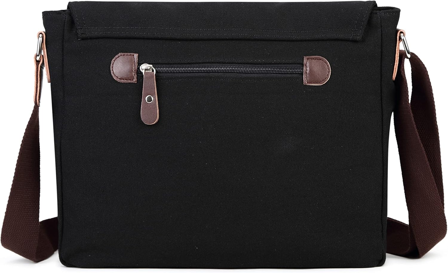 Sechunk Canvas Small Messenger Bag Vintage Shoulder bag Everyday Purse Crossbody bag for men women - Image 3