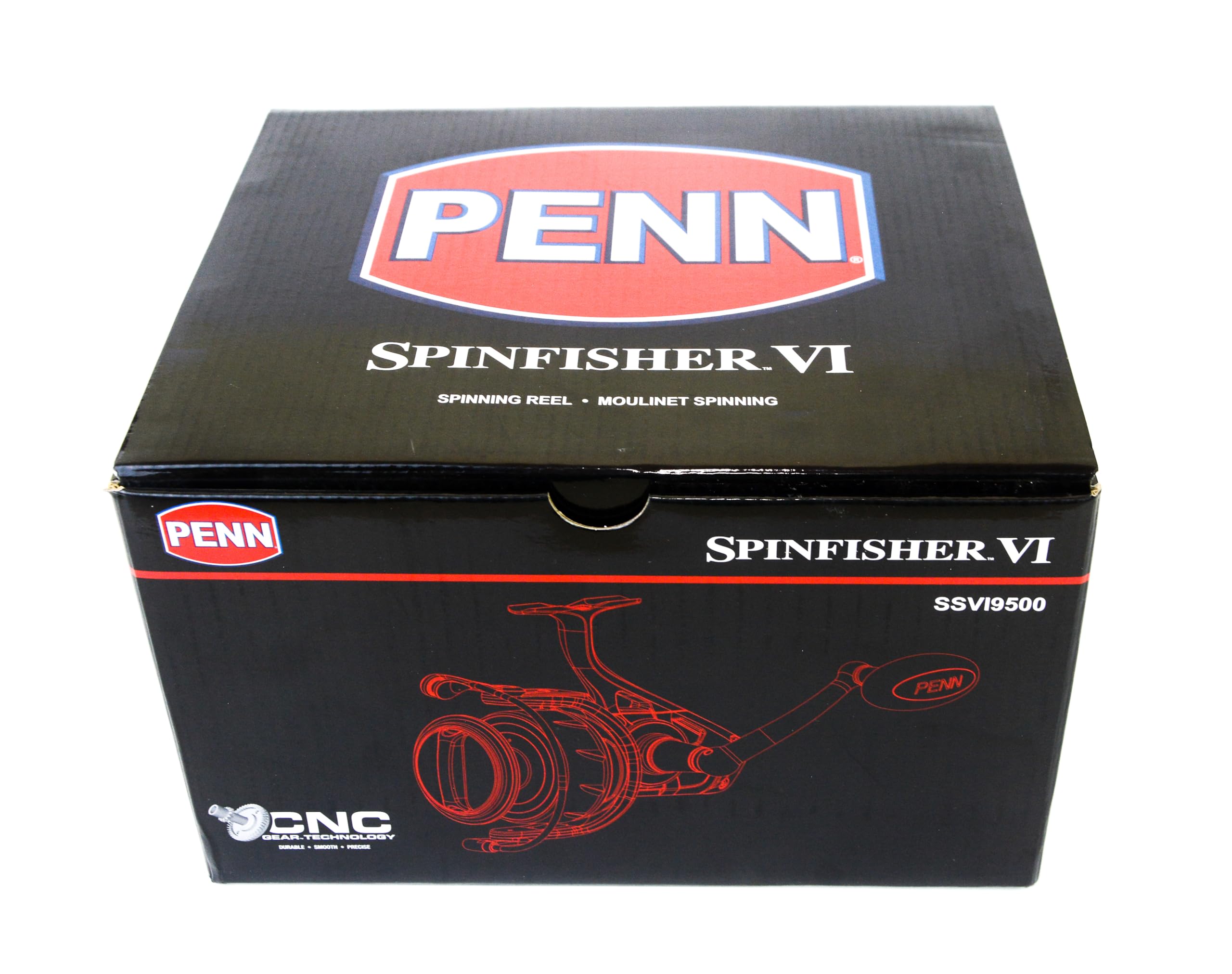 Penn Fishing Reel SSVI9500 SPINFISHER VI 9500 SPIN REEL BX