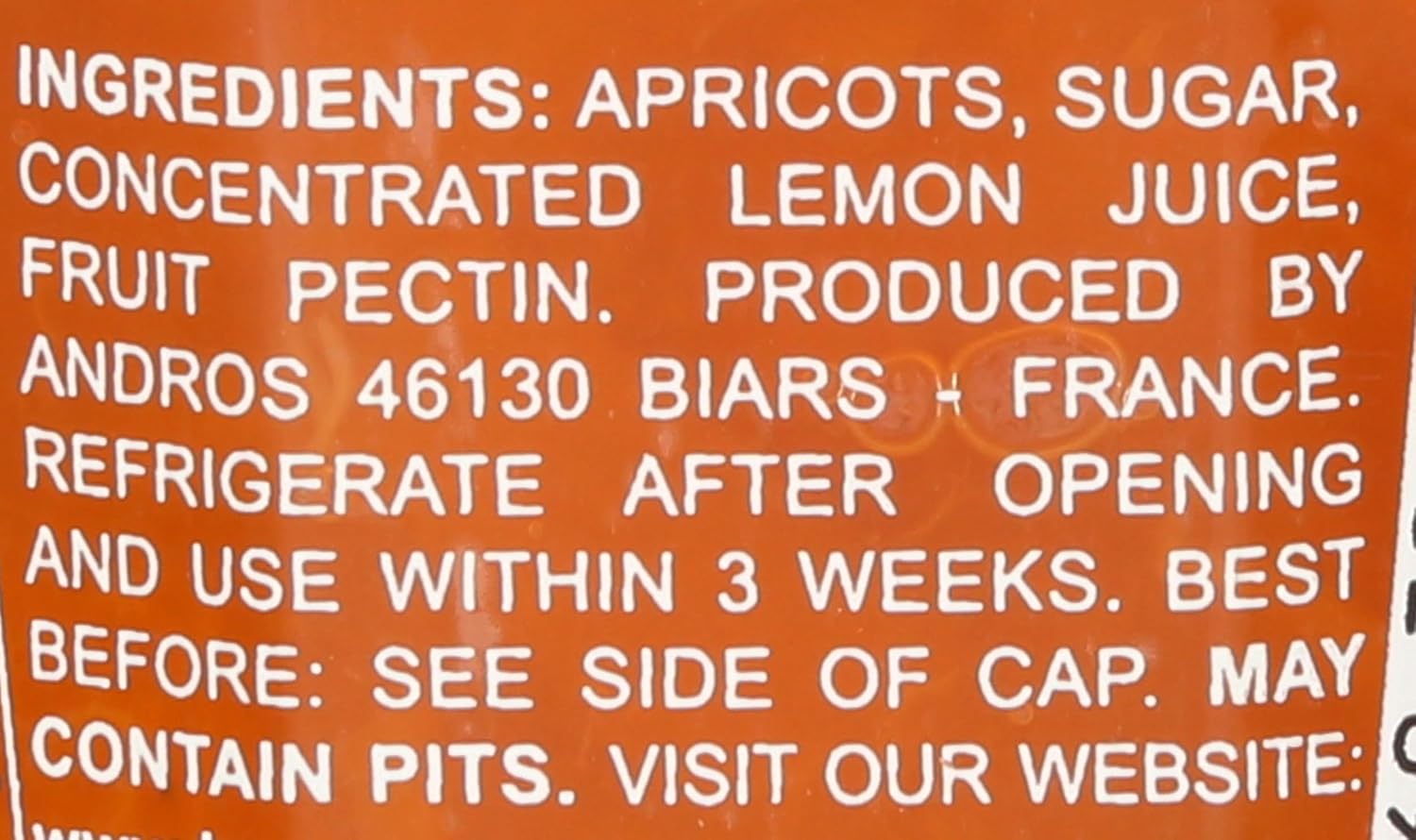 Bonne Maman Intense Apricot Fruit Spread, 8.2 OZ