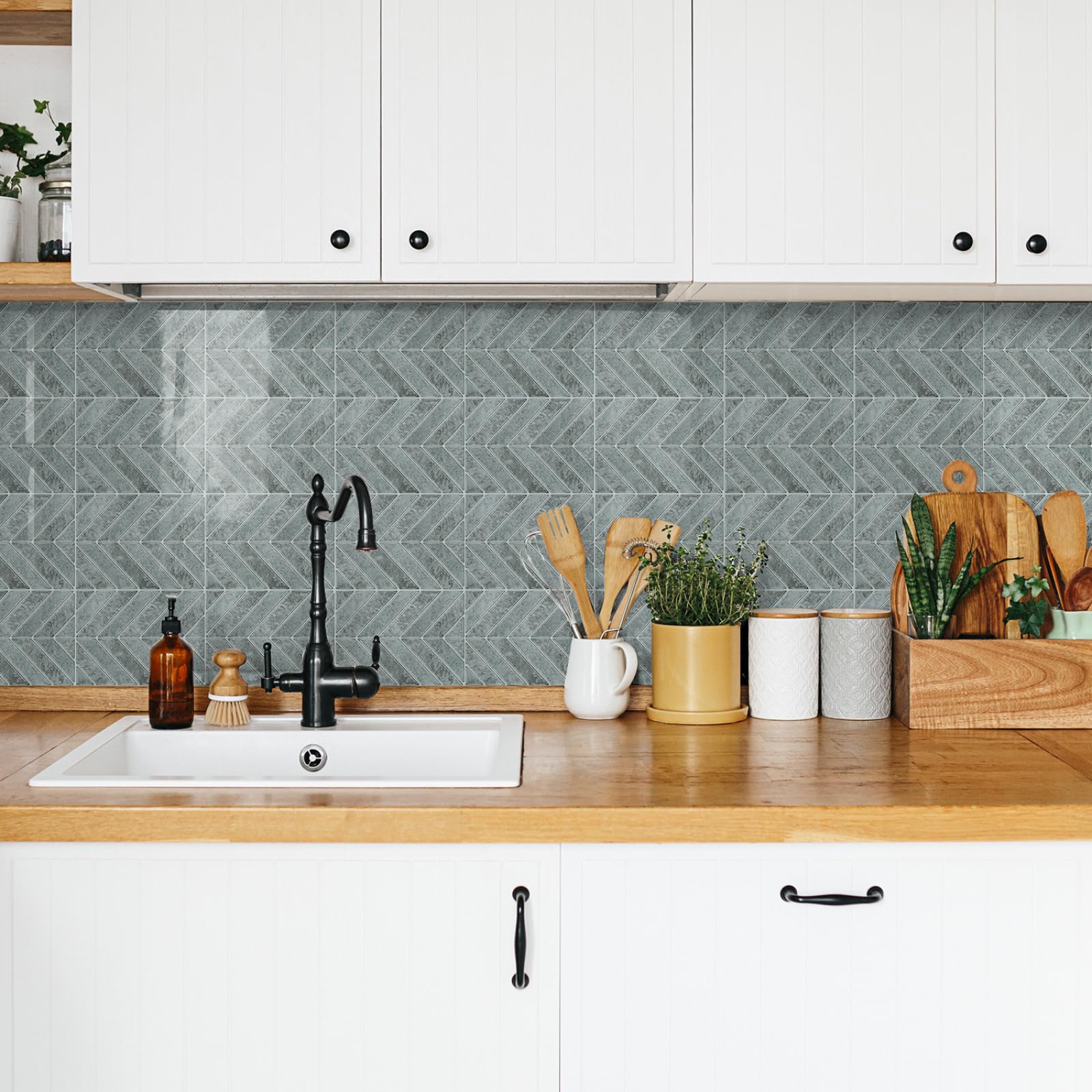 Pavimento Pvc Adesivo Piastrelle Adesive Cucina Bagno Adesivi Murali