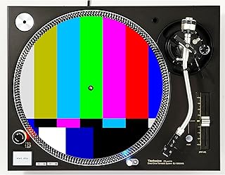 DJ Off Air #1 TV Test Pattern Scratch Pad 1200 Vinyl Memorabilia 12