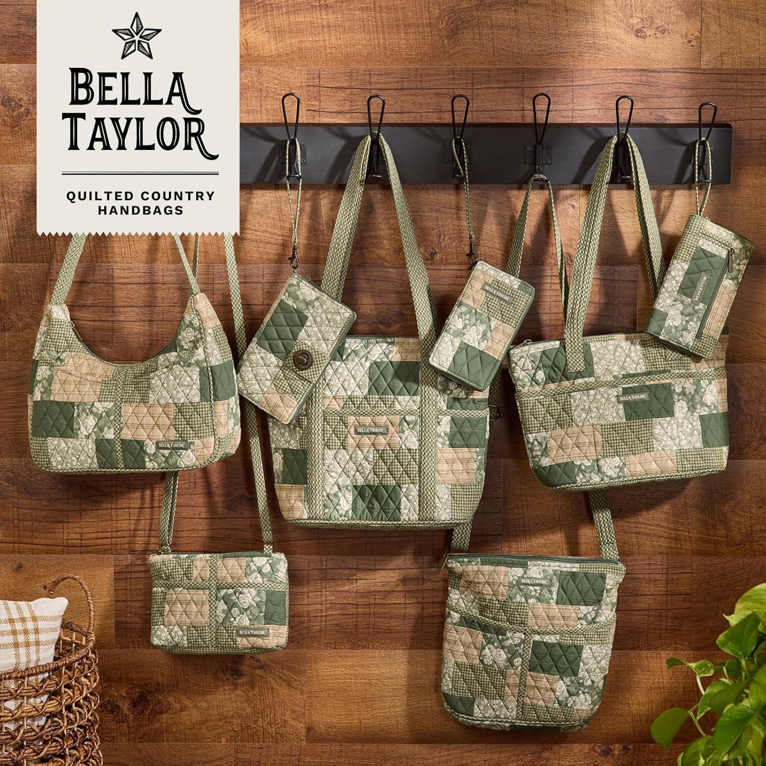 Bella Taylor Cash System Wallet for Envelope Budgeting - RFID Protected - Cash Stuffing Wallet with Detachable Wristlet