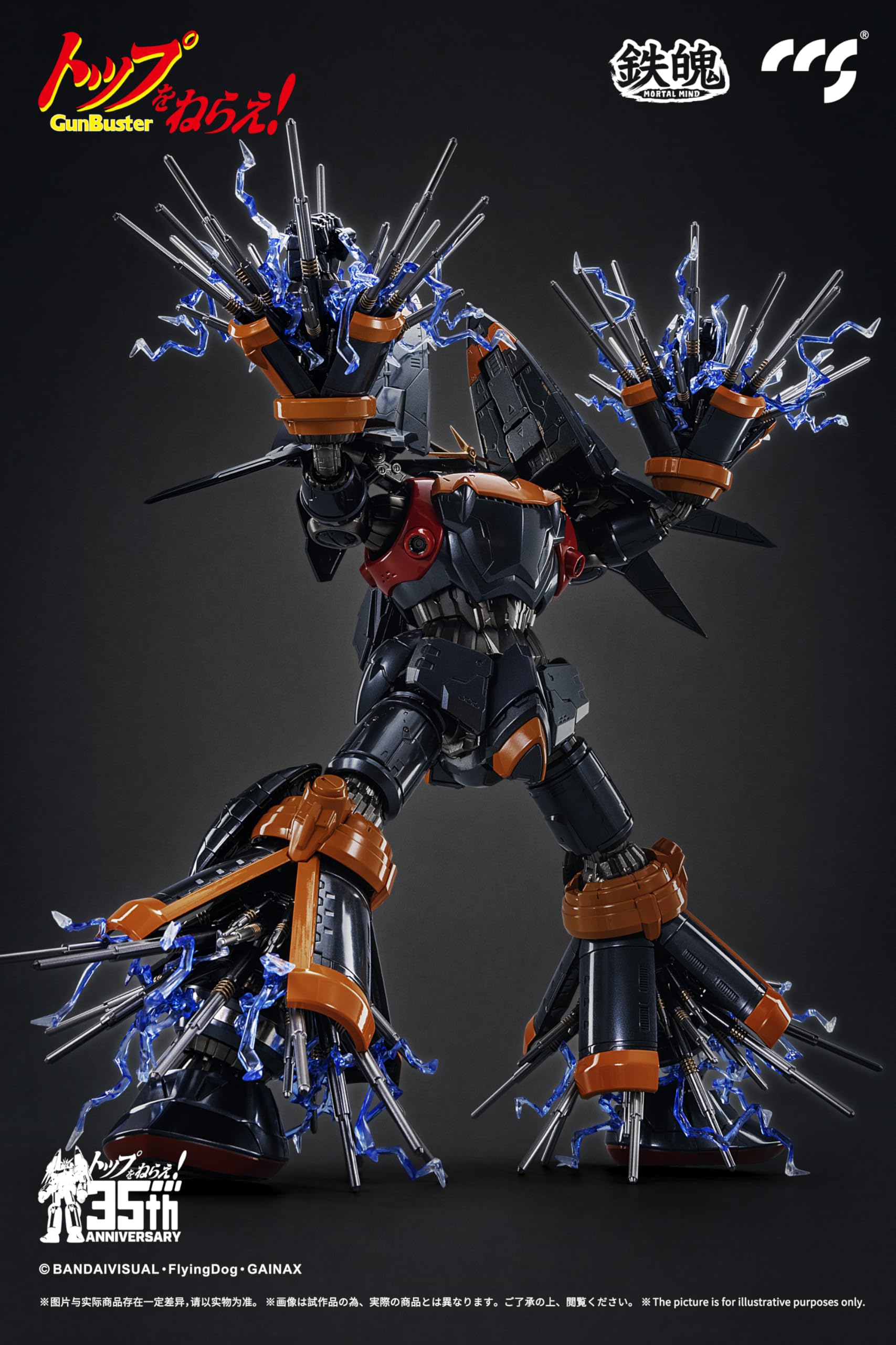 Amazon.com: CCS Toys Gunbuster Alloy Movable Figure (Completed