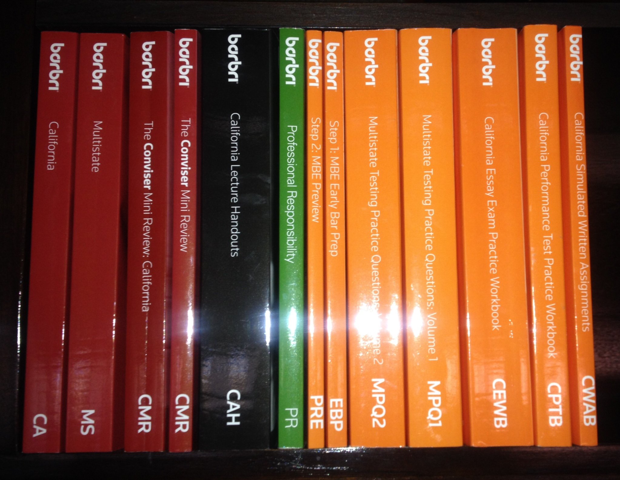 Barbri: Multistate 2011 (To Be Used in Conjunction with the Summer 2011 and Winter 2012 BARBRI Bar R