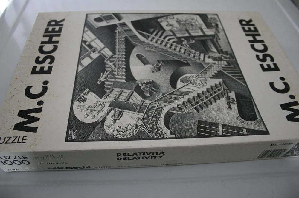エッシャー　パズル　1000P「相対性（Relativity）」 エッシャー パズル 1000P「相対性（Relativity）」 - メルカリ