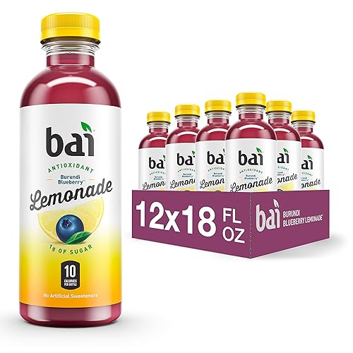 Bai- Agua saborizada, Clementina de Costa Rica, bebidas con infusión de antioxidantes, botellas de 18 onzas líquidas