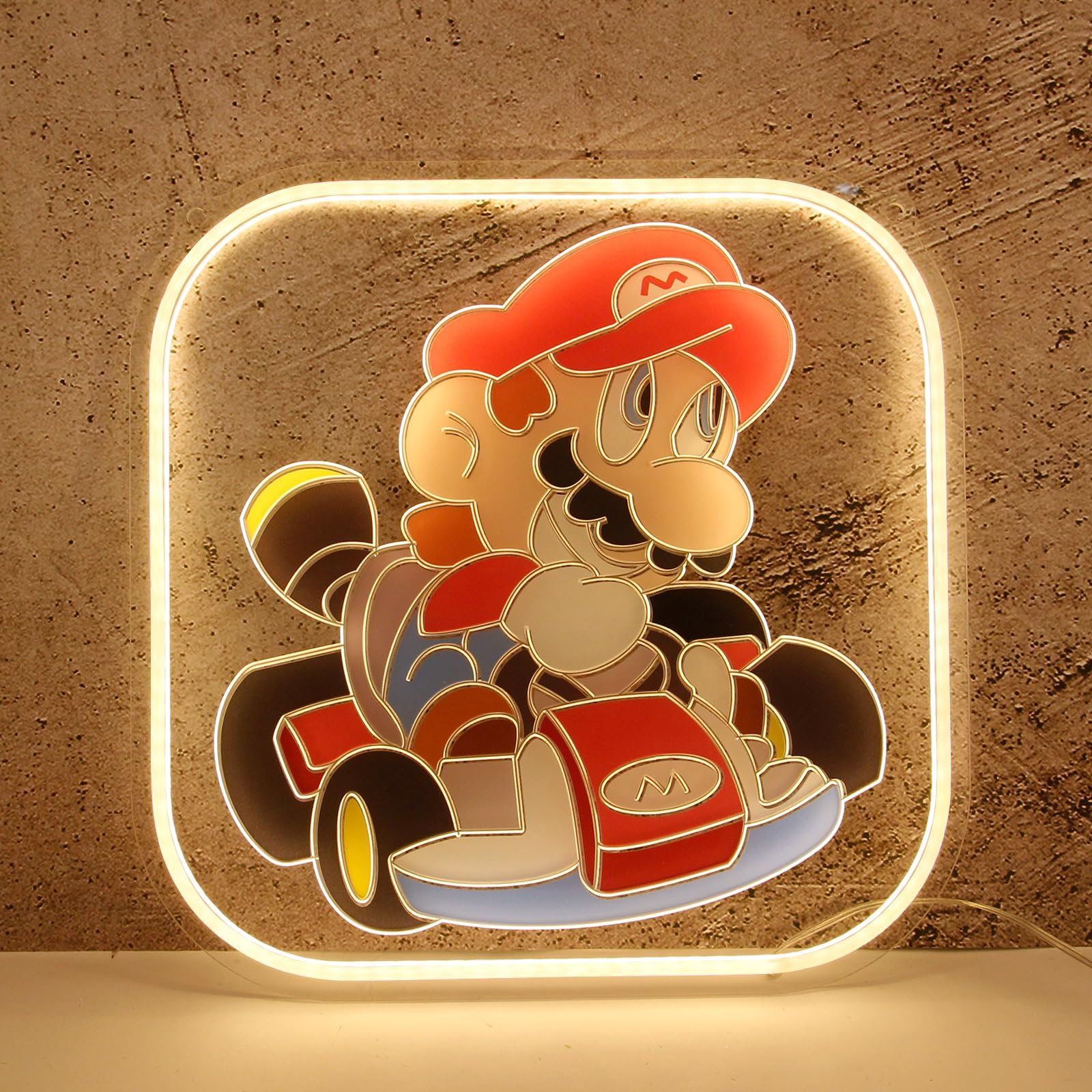 Mario Kart Neon Sign