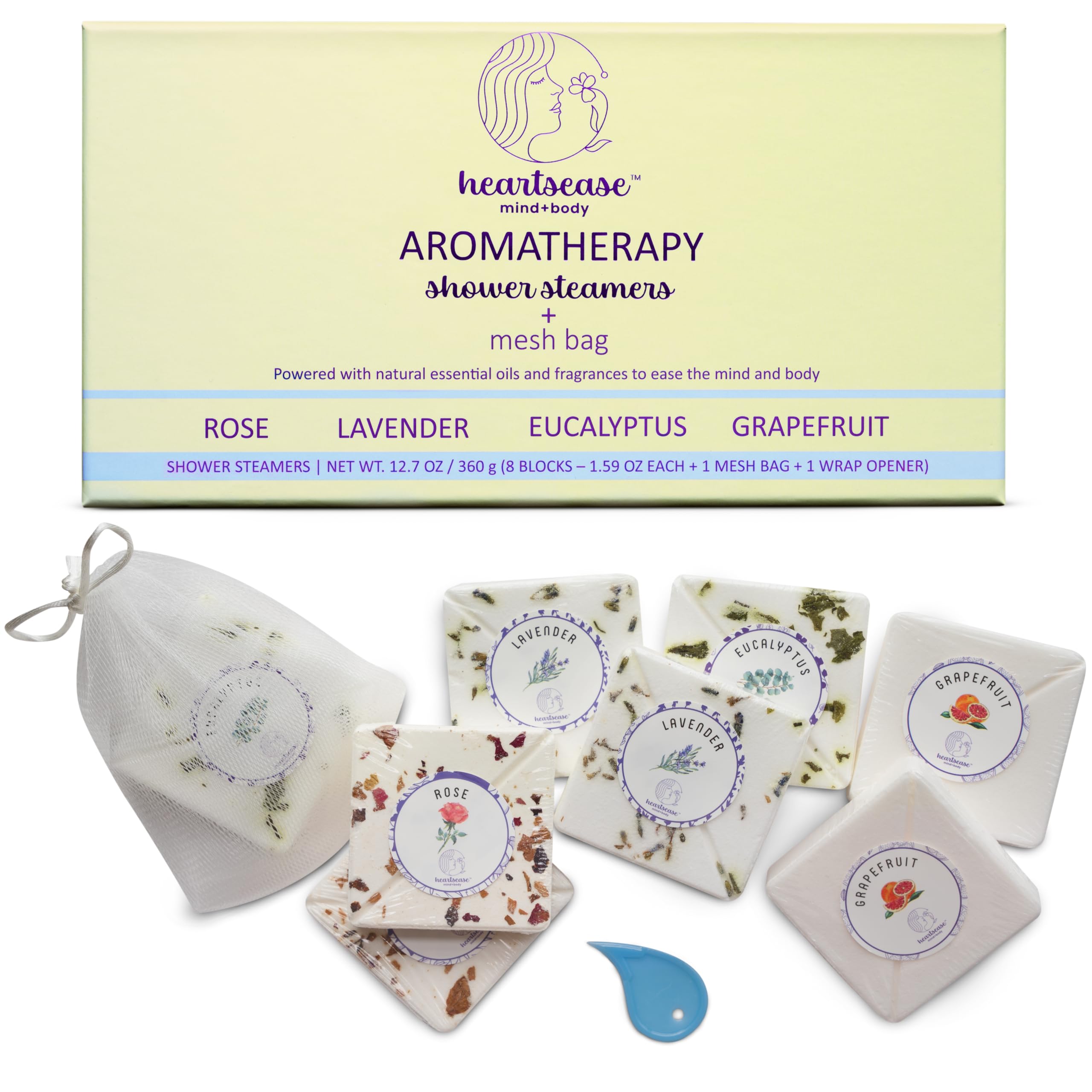 Shower Steamers Aromatherapy for Women, and Teens; Long Lasting with