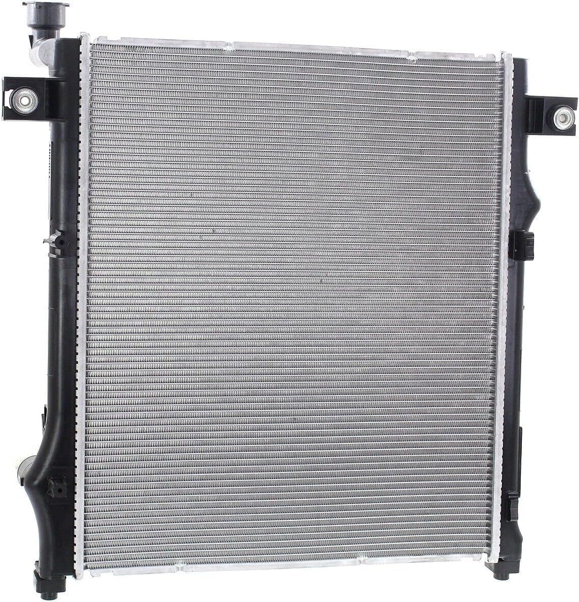 Radiator Compatible with 2007 2008 2009 2010 2011 Dodge Nitro 3.7L 4.0L V6, Replaces# CU2971, 68003973AB, CH3010342 Aluminum Core Radiator 07 08 09 10 11