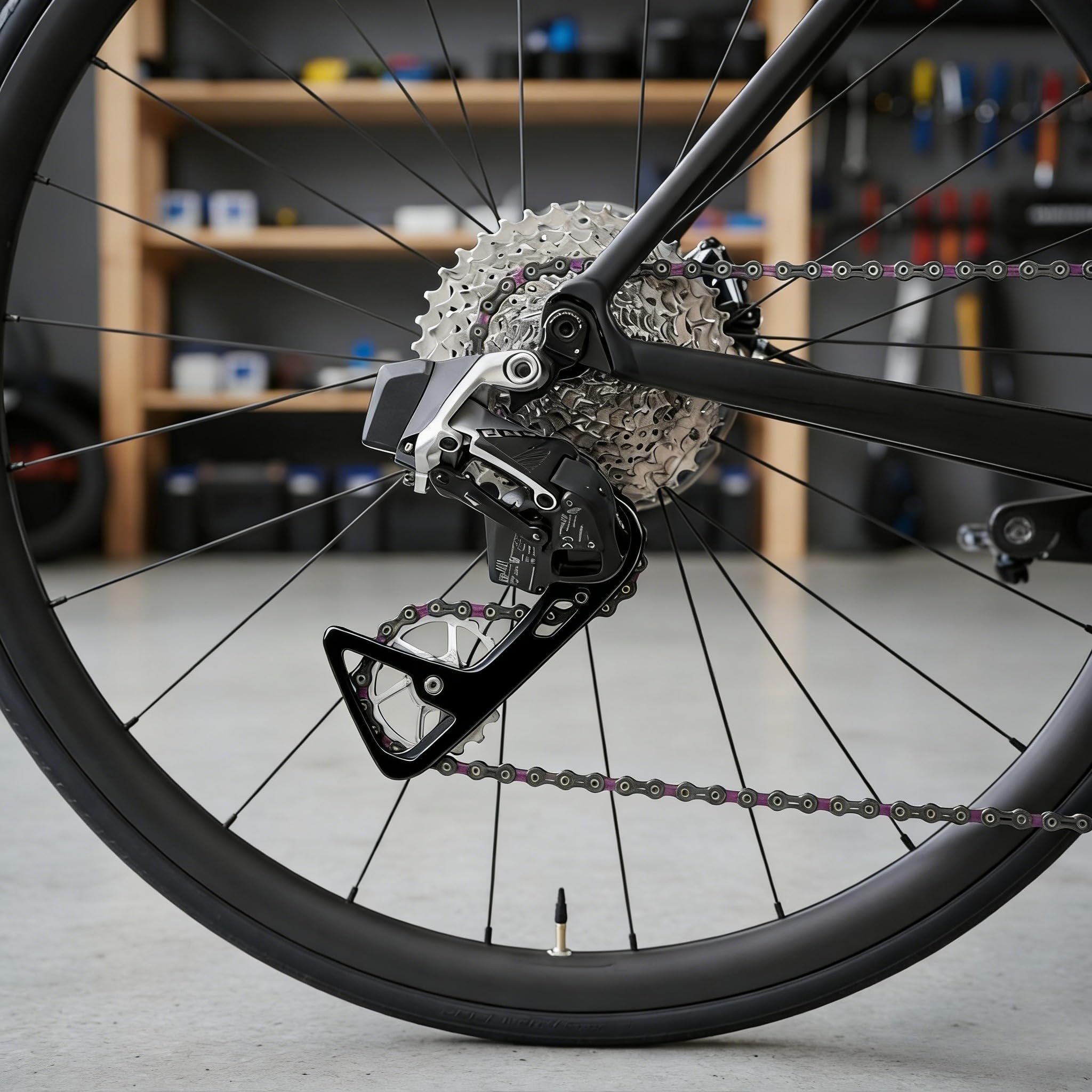 Per gabbia deragliatore SRAM eTap AXS, compatibile con rosso/Force/Rival/Apex, adatto a cassette 36T e deragliatori XPLR, viti in titanio + strumento AXS