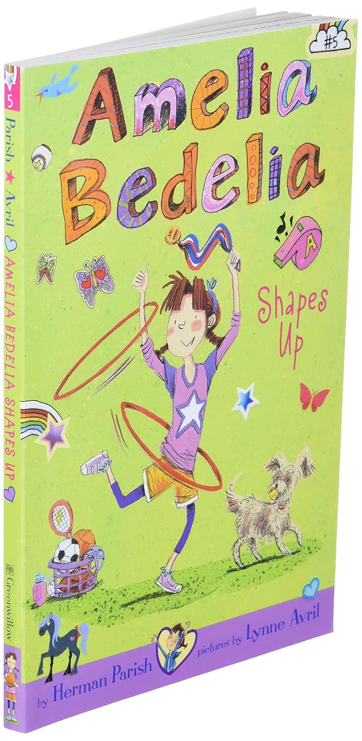Amelia Bedelia Chapter Book #5: Amelia Bedelia Shapes Up: A Hilarious Chapter Book About Sports, Friends, and Idioms for Kids (Ages 6-10)      Paperback – Illustrated, August 26, 2014