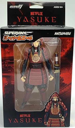 Miniatura 6 de Super7 Netflix Anime Yasuke Supervinyl Figura de acción (Natsumaru 6 pulgadas)