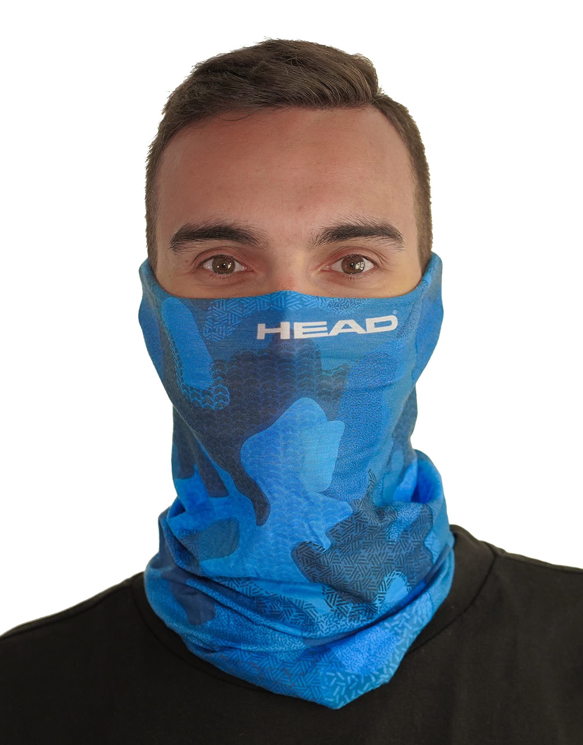 HEAD Original Tube Reflector, Multifunktionstuch Unisex Schlauchschal Kinder Winddicht Skifahren Radfahren Schlauchtuch Tube Reflector Schlauchtuch (Kinder, Blue Nights)