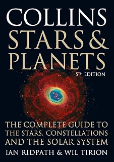 Collins Stars and Planets Guide by Ian Ridpath: 5th Edition Night Sky Observer's Handbook with Sky Maps & Charts