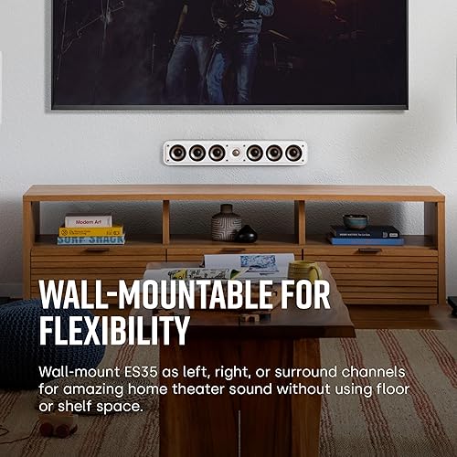 Miniatura 27 de Polk Signature Elite ES30 - Altavoz de canal centralcon certificación de audio de alta resolución, compatible con Dolby Atmos y DTS:X, tweeter de 1
