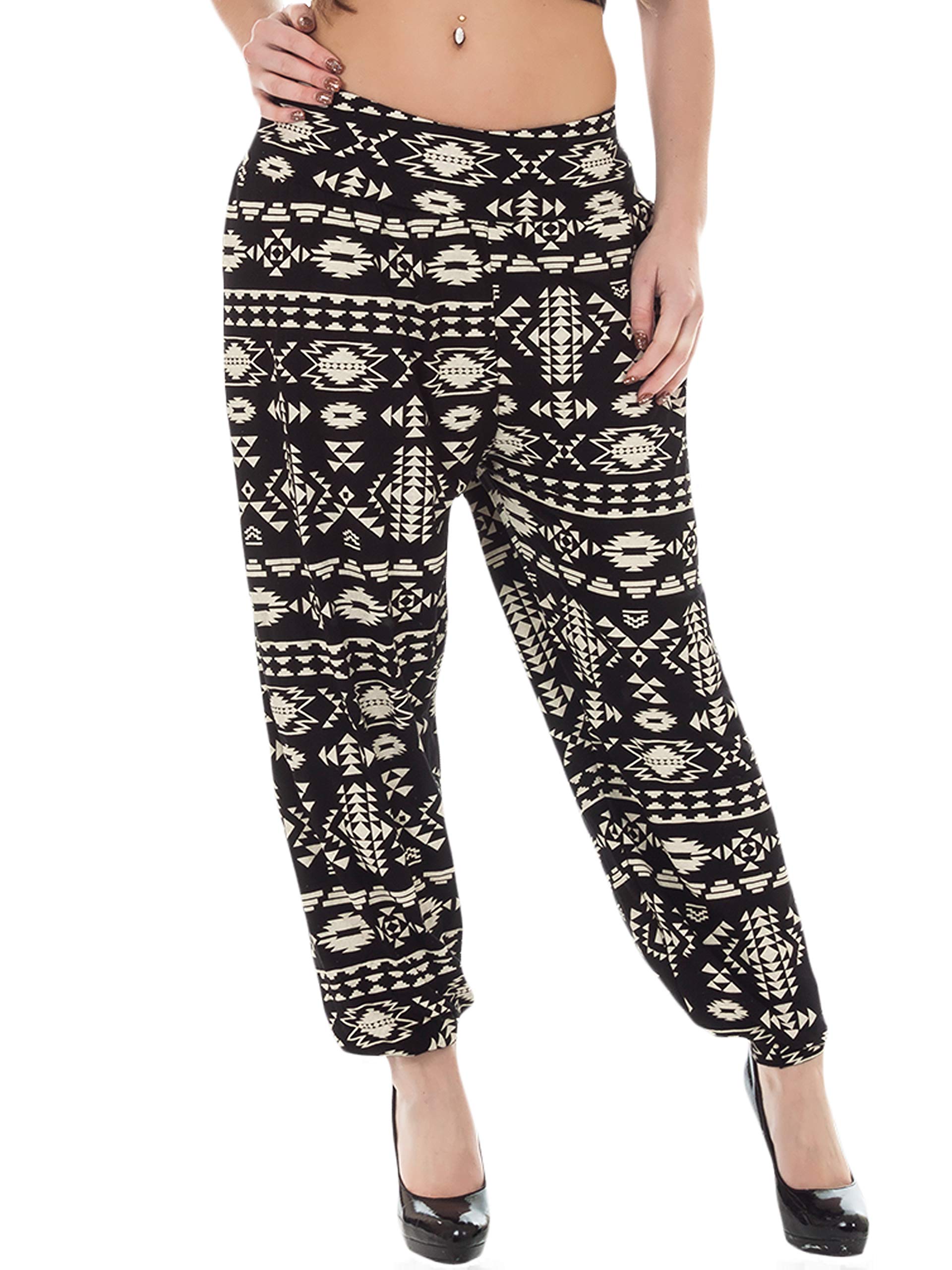 Love My Fashions Womens Pants Trousers Alibaba Harem Ankle Cuff