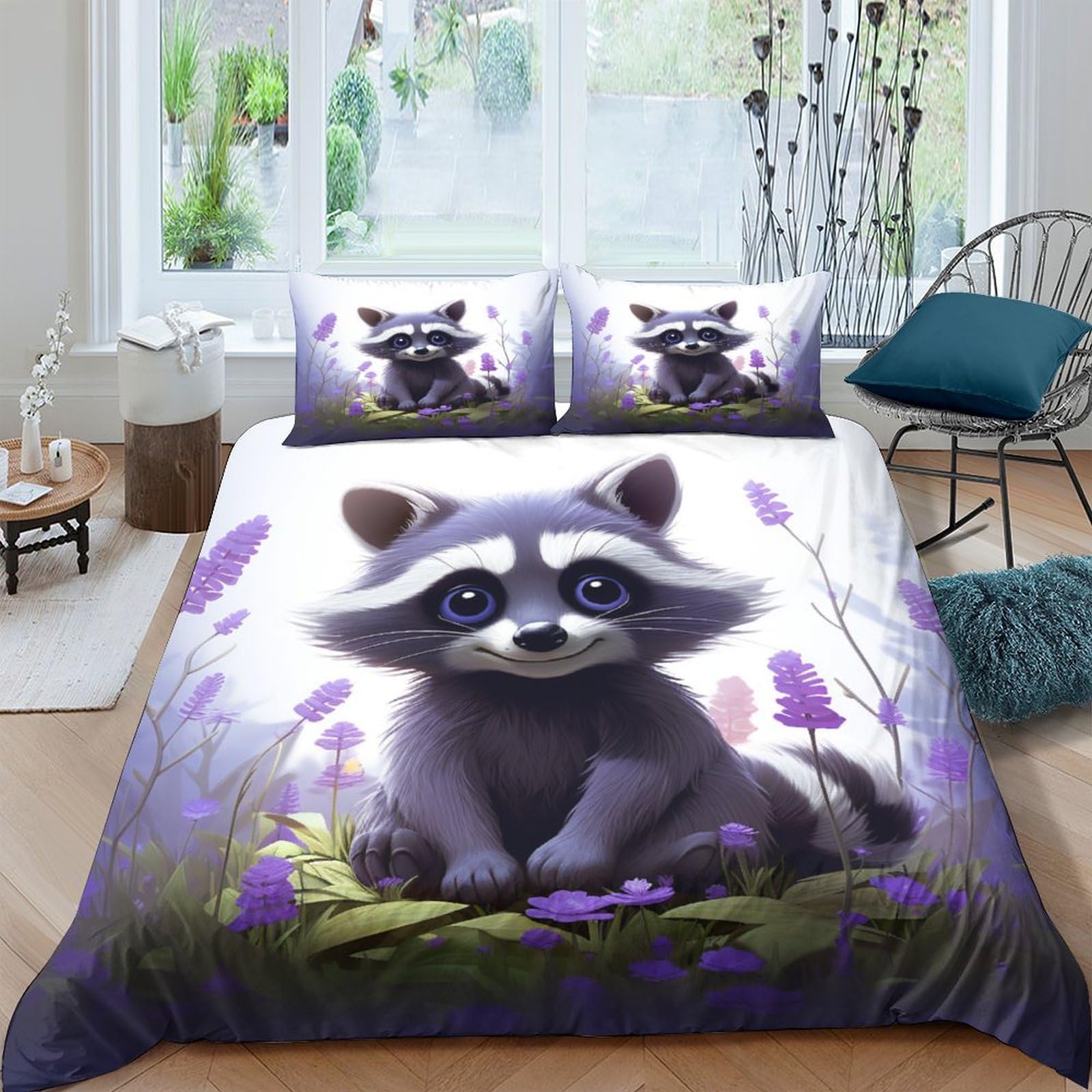 Linge de lit Sourison Laveur en microfibre anti-plis sans repassage