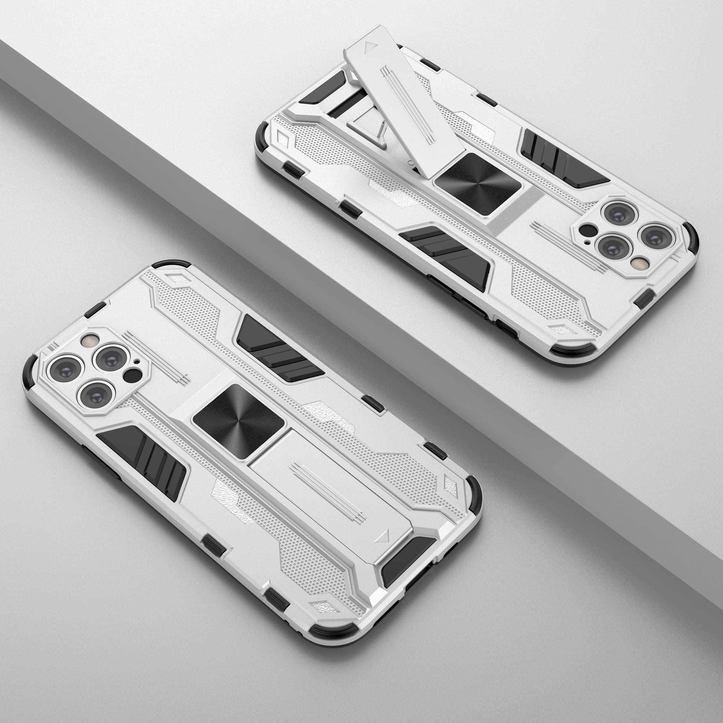 SORAKA Cover per iPhone 12 con anello,Custodia in TPU