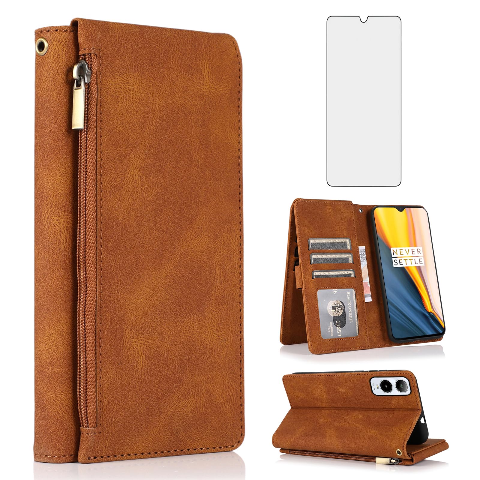 Coque Cricket Debut S3 housse marron AT&T Vista 2 protection mobile - 8