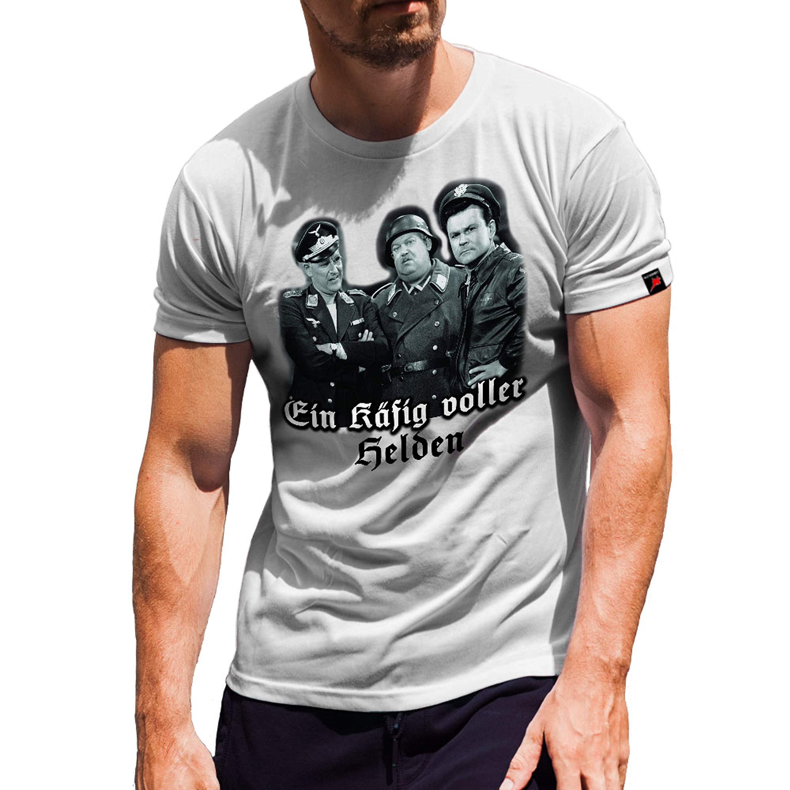 T-shirt Colonel blanc en taille 3XL pour homme