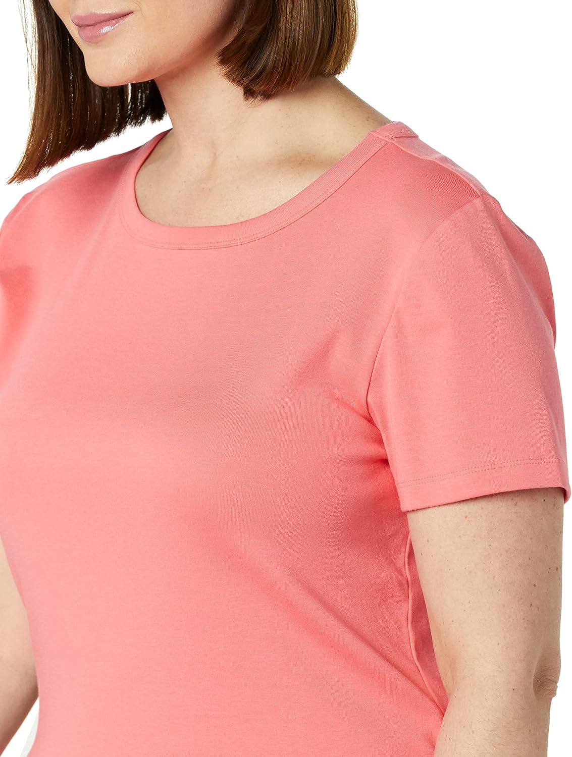 Amazon Essentials Women's Slim-Fit Short-Sleeve Crewneck T-Shirt, Pack of 2 - Image 6