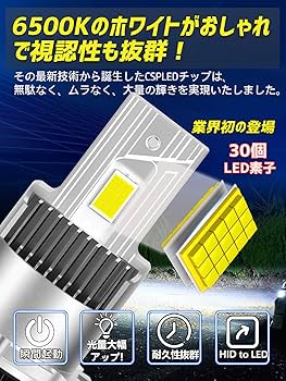 Amazon | Briteye D2S LEDヘッドライト 車検対応 爆光 6500K