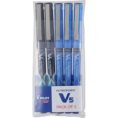 Pilot v5 cartridge pen blue Clearance