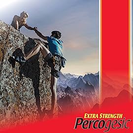 Percogesic Extra Strength Acetaminophen & Diphenhydramine Pain Relief, Fast-Acting Aspirin-Free Fever Reducer & Antihistamine, 60 Count