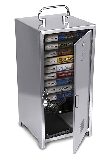 Amazon.com: CTA Digital Game Case Locker with Game Holder for 3DS/DS ...
